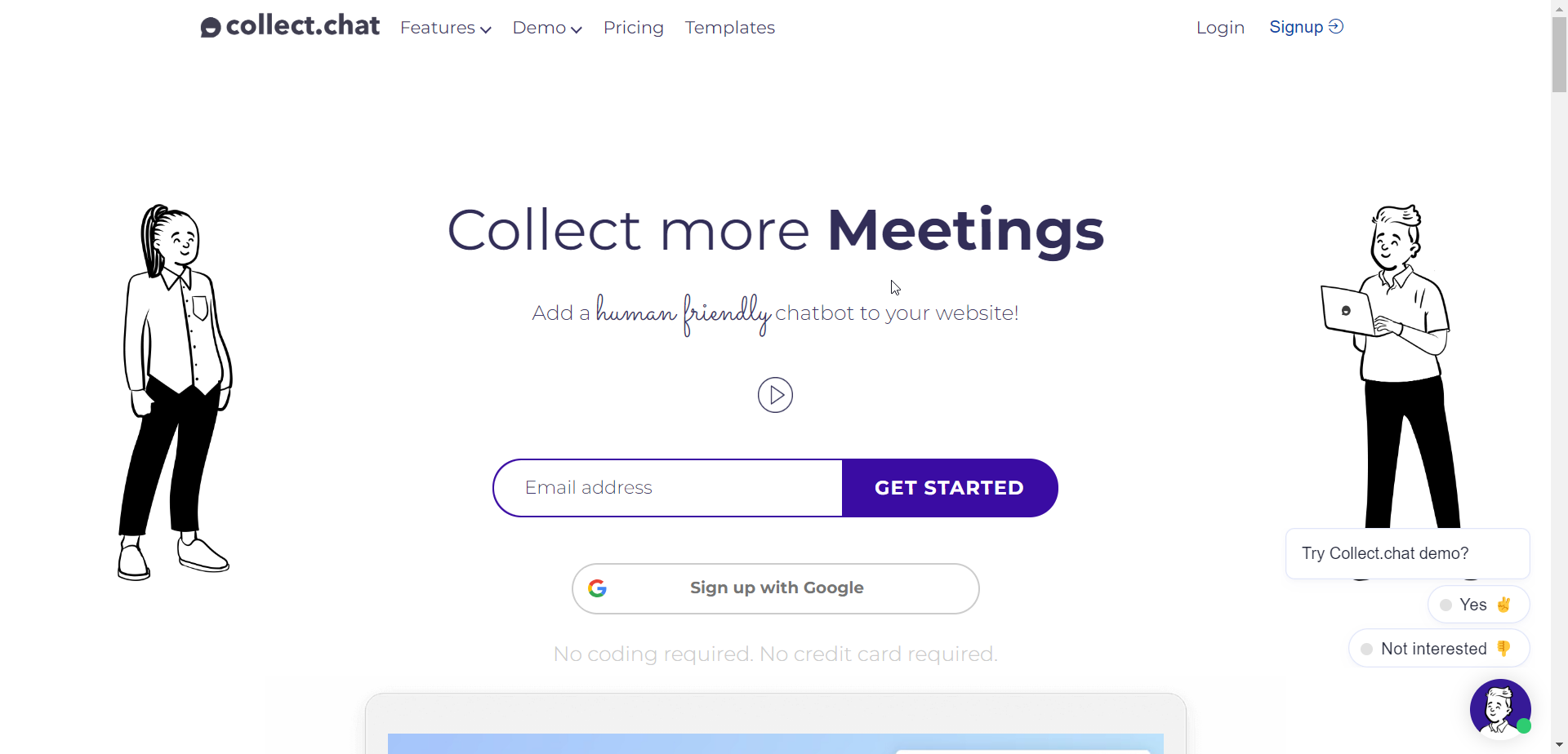 Collect.chat - Best lead generation chatbots