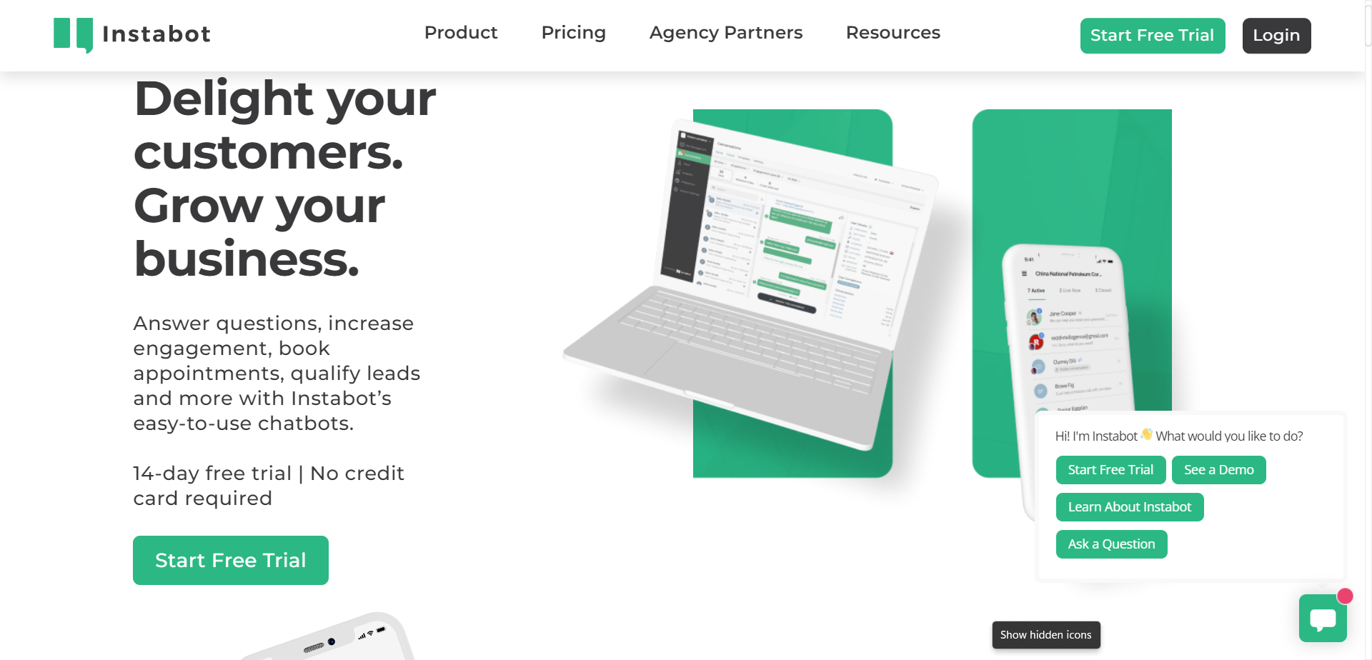 Instabot - Best lead generation chatbots