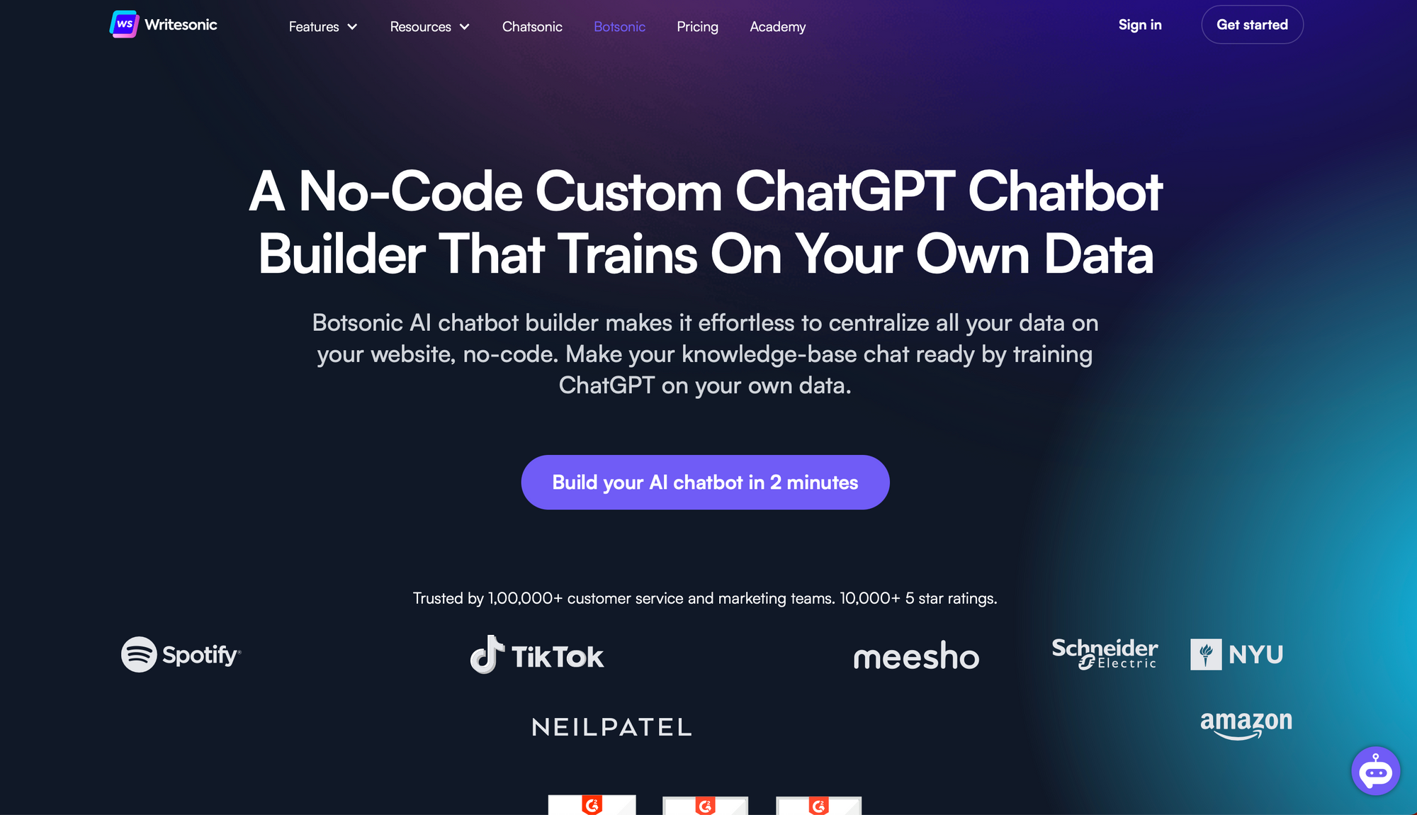 Botsonic - HR chatbots