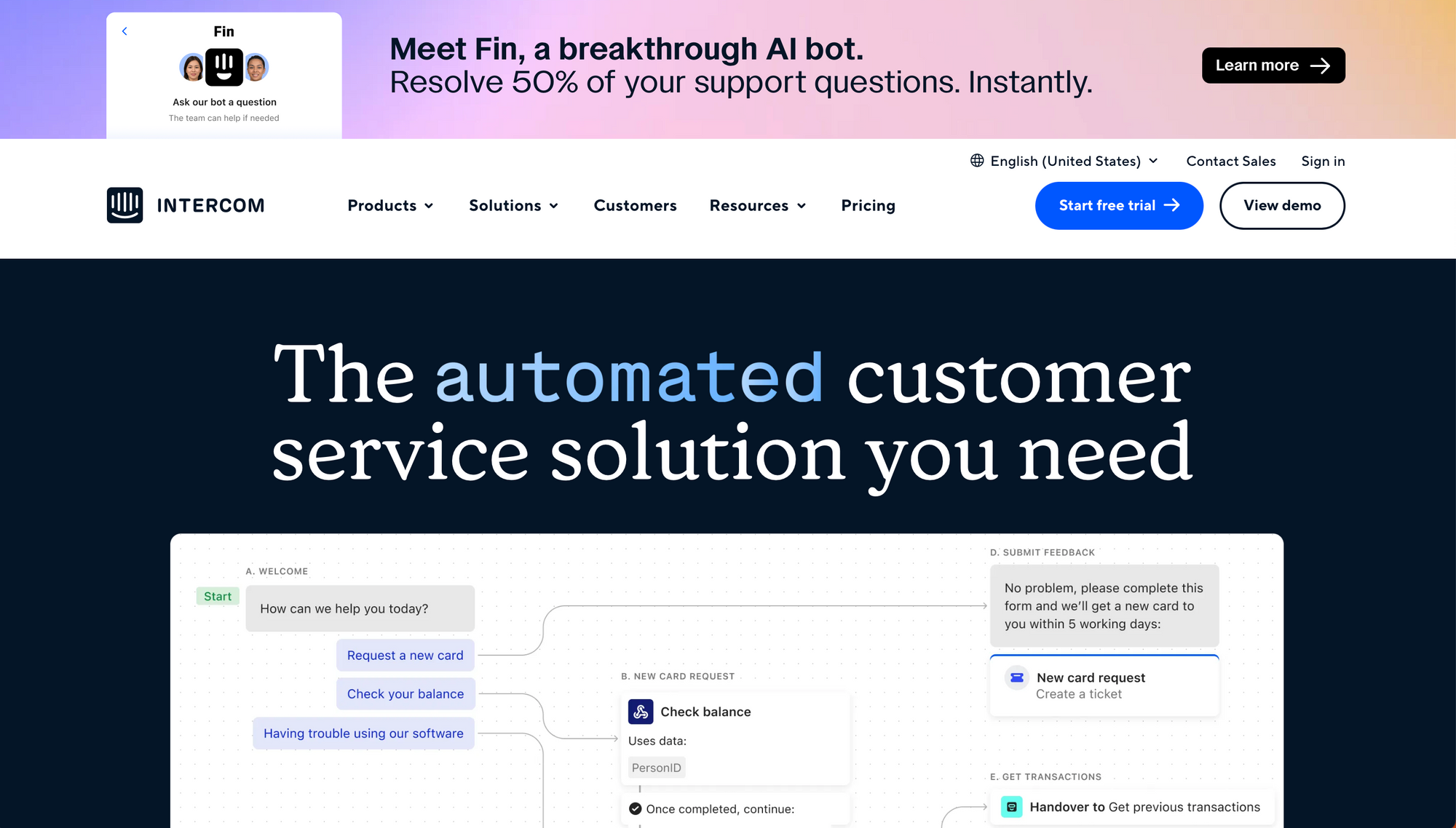 Intercom - HR chatbots