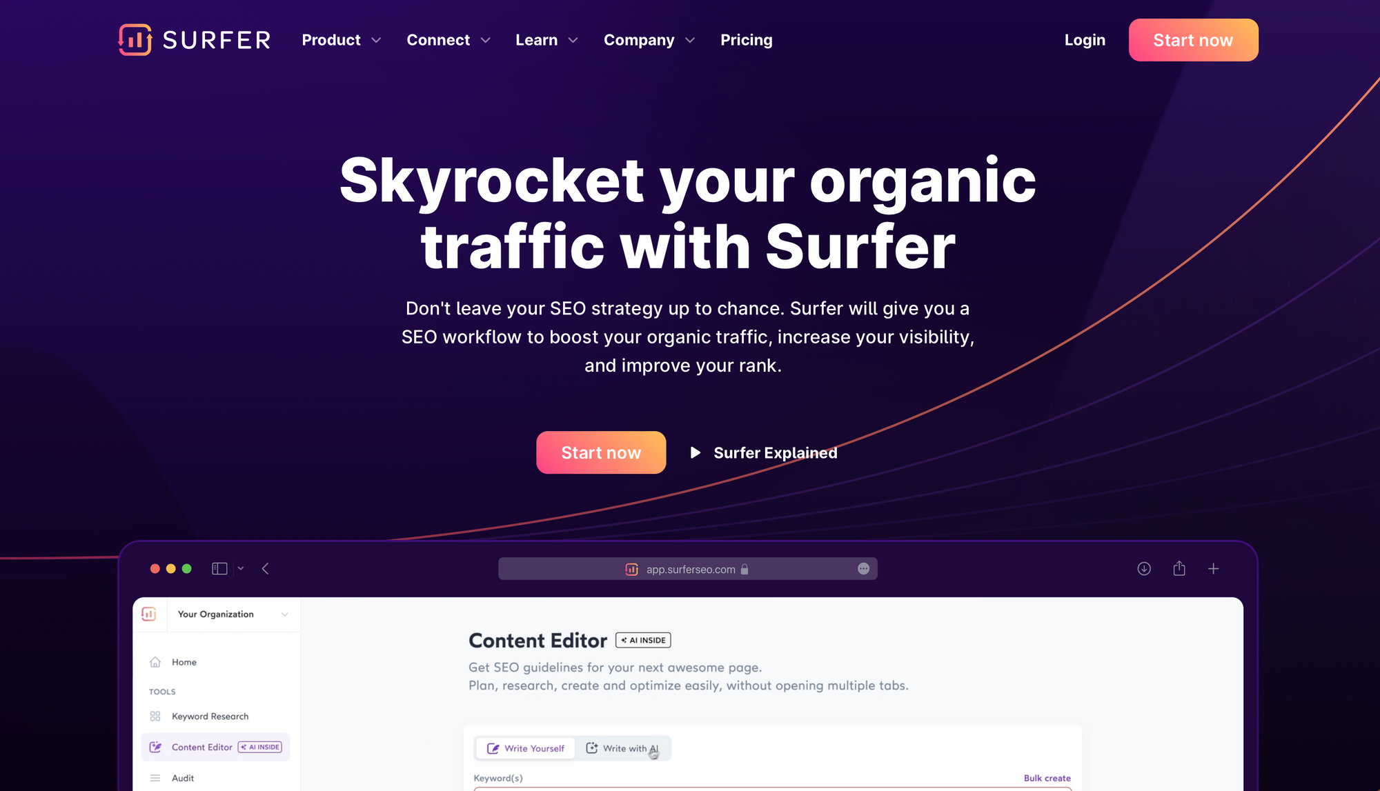 Surfer SEO - B2B AI Tools