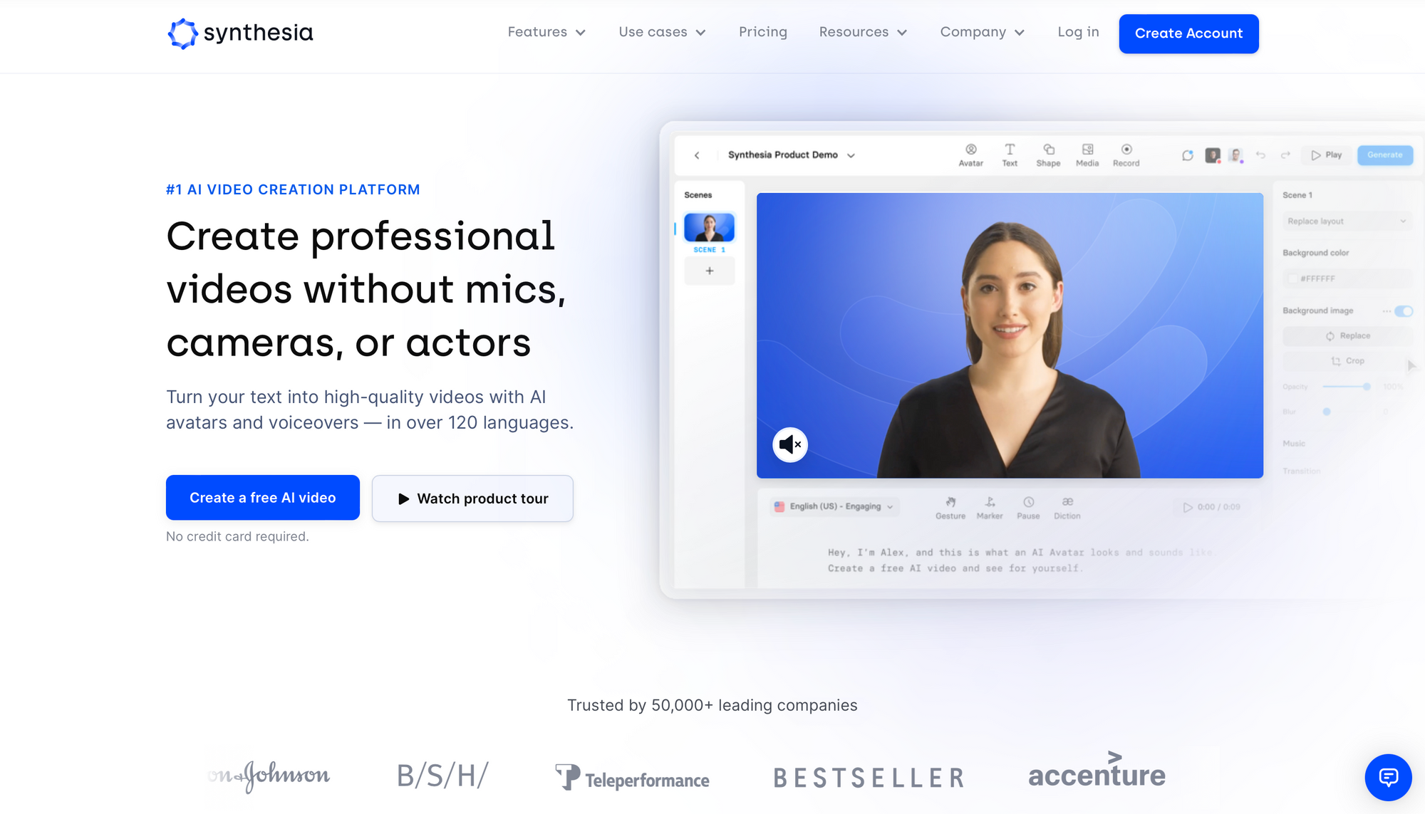 Synthesia - B2B AI Tools