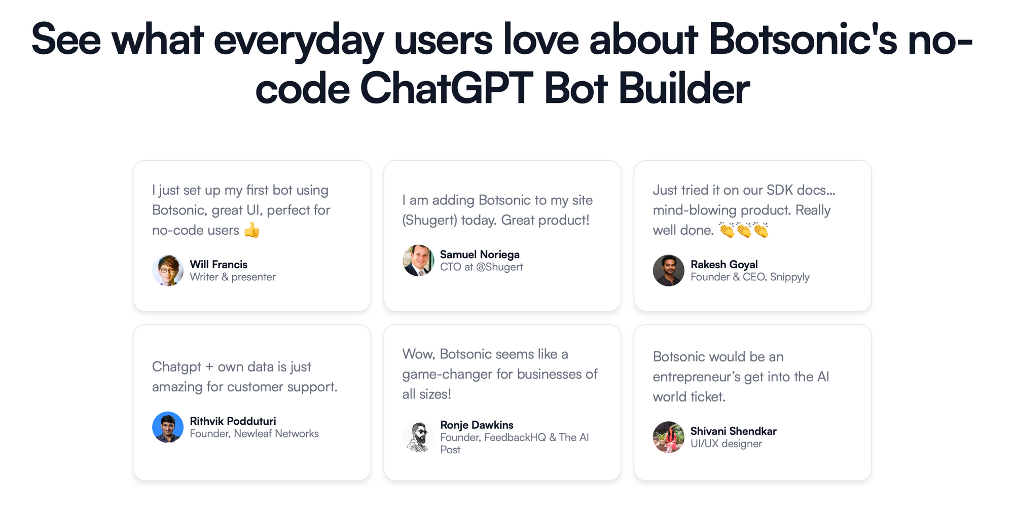 Botsonic reviews - B2B AI Tools
