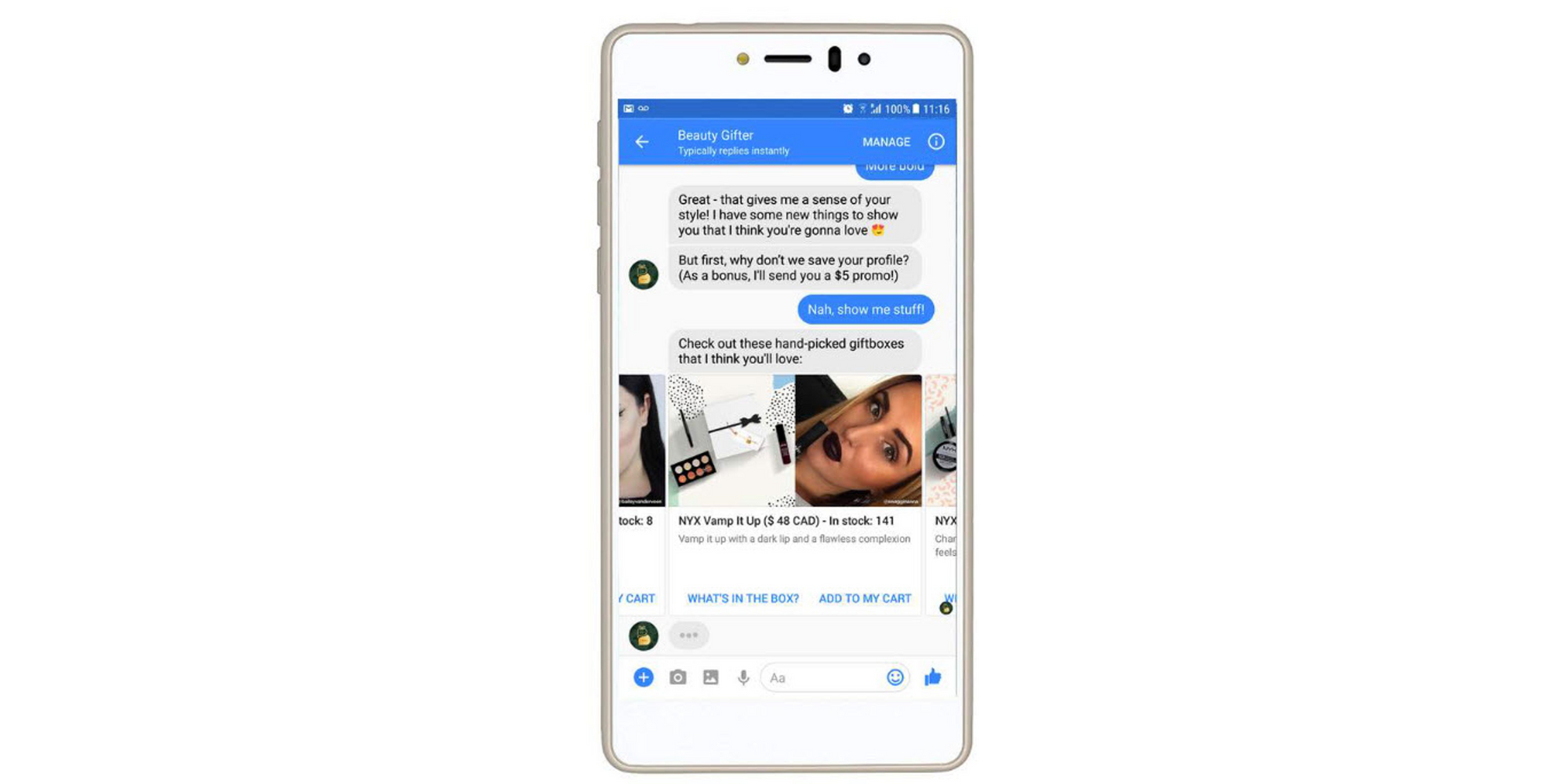 Chatbot use case for marketing from SocialIntents