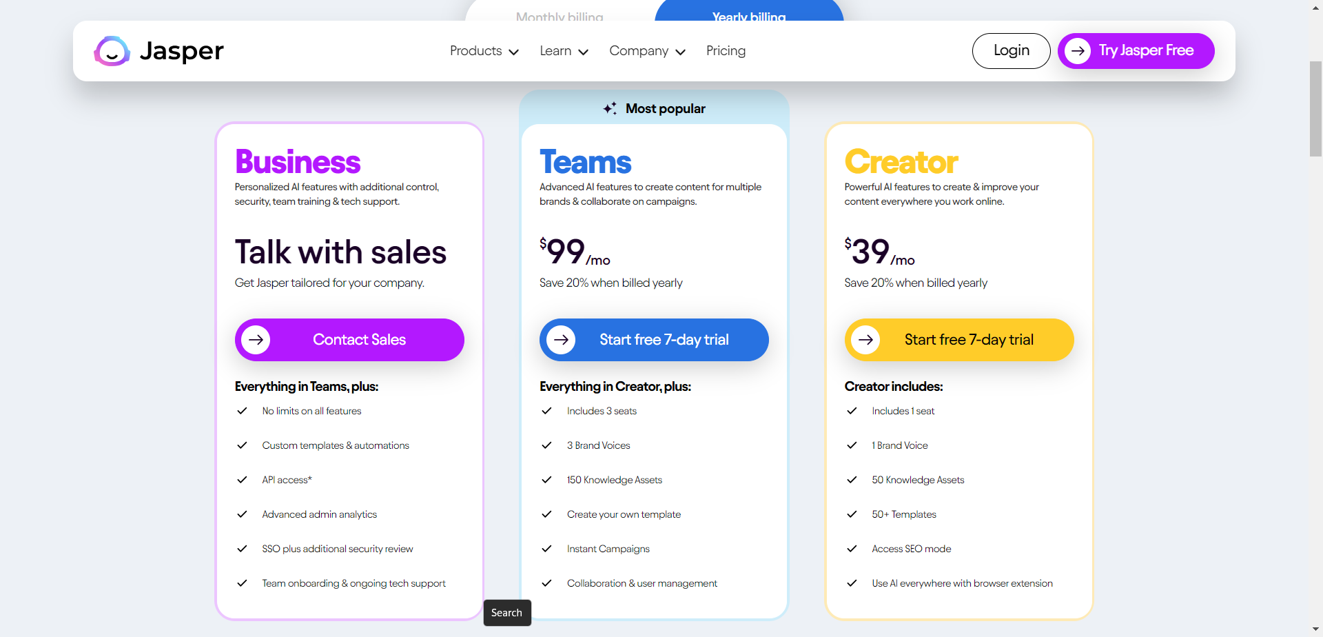 Jasper AI Pricing - Best AI Writer
