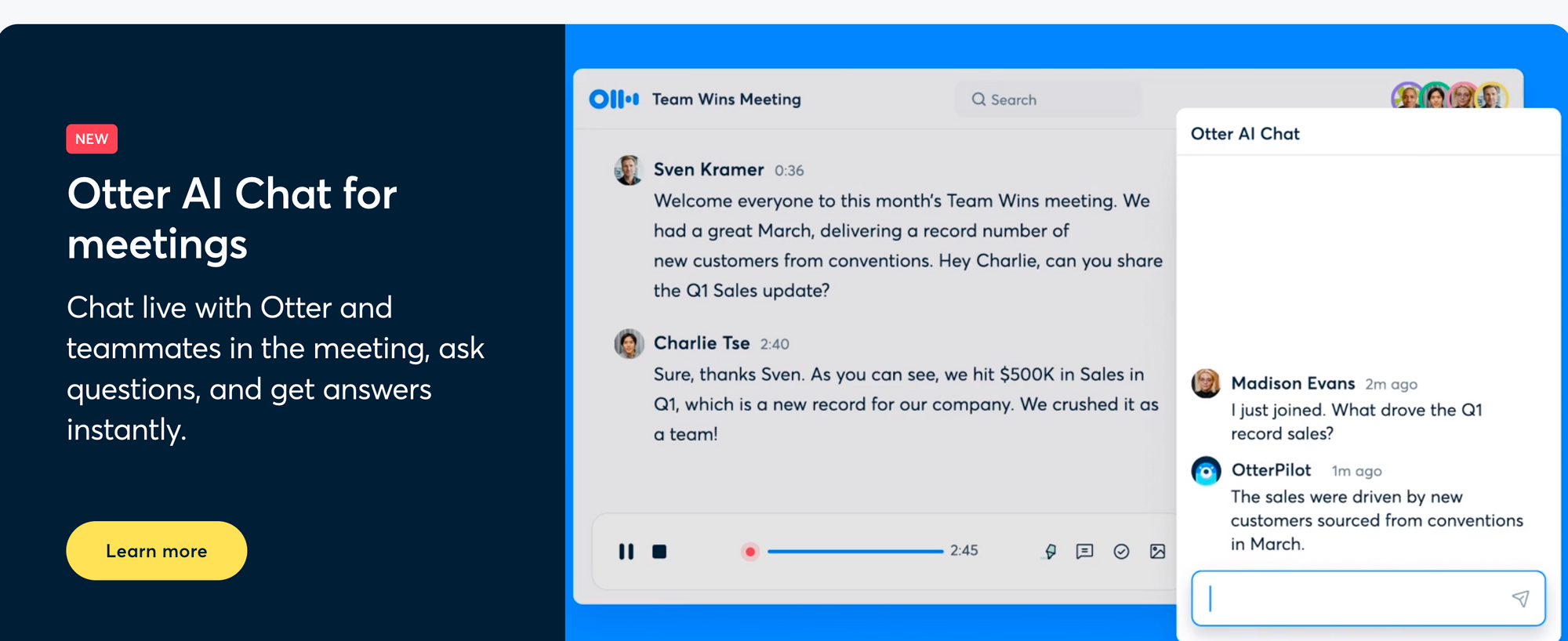 Otter AI - generative AI tools