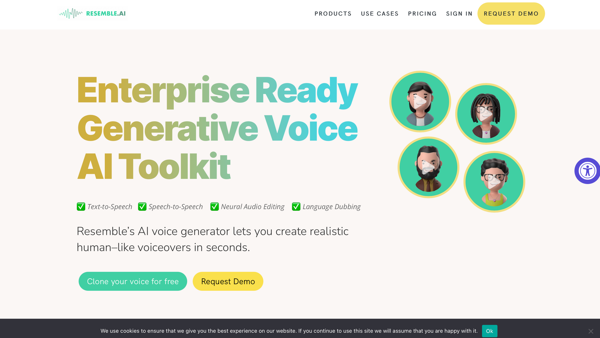 Resemble.AI - AI voice generator