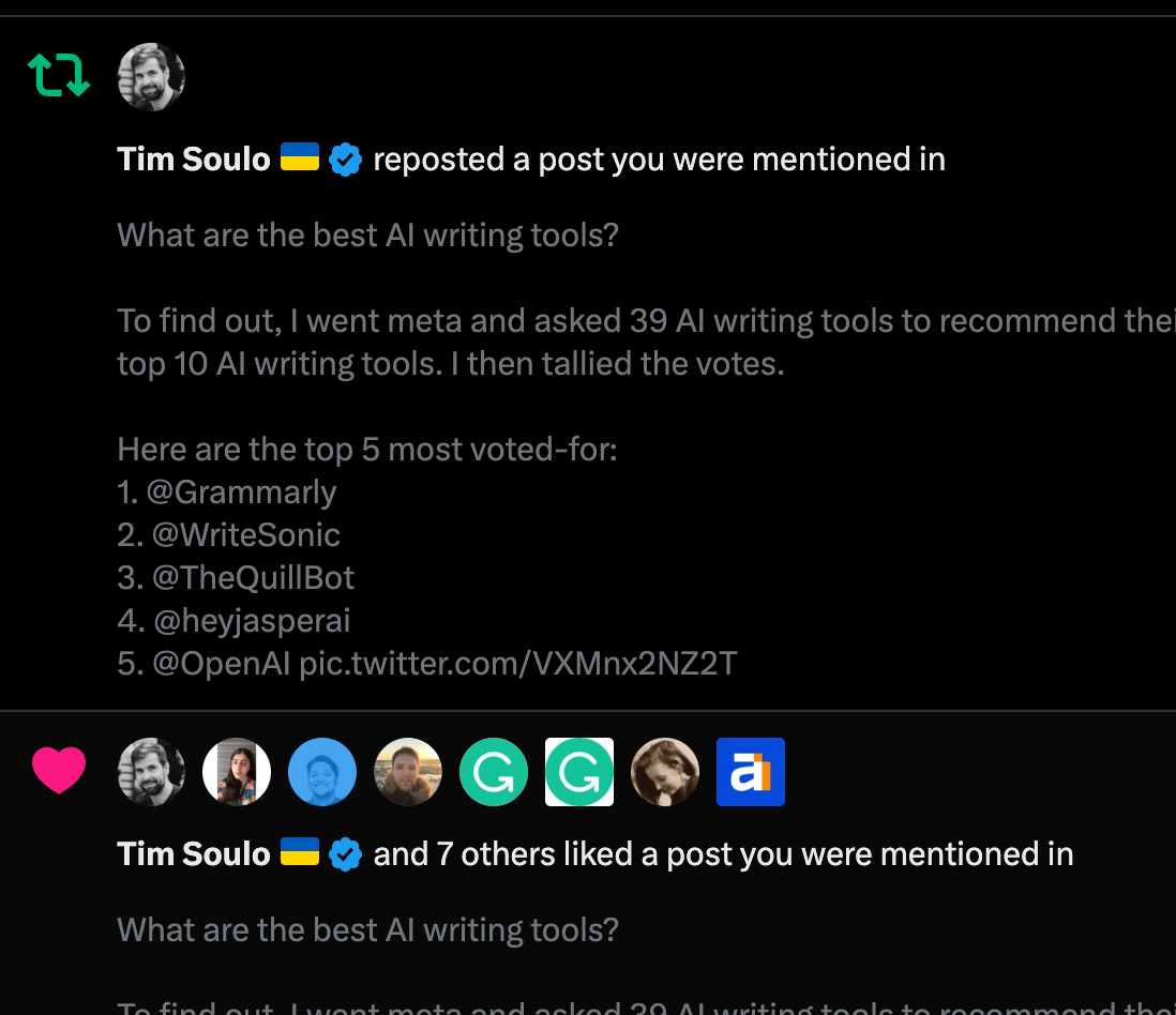 best AI writing software