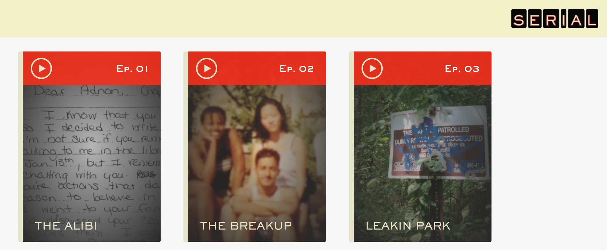 Serial Podcast - how to start a podcast