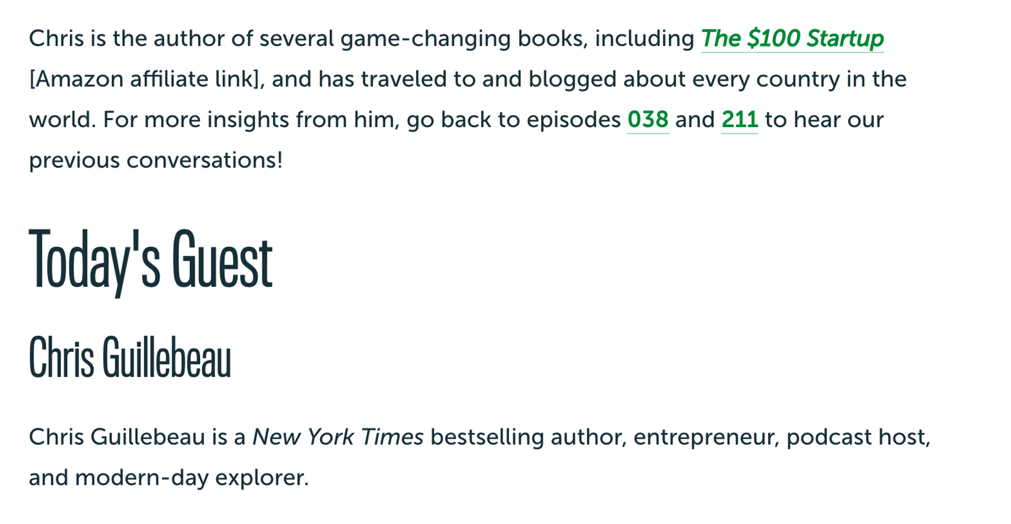 Podcast monetization - Affiliate marketing - how to start a podcast