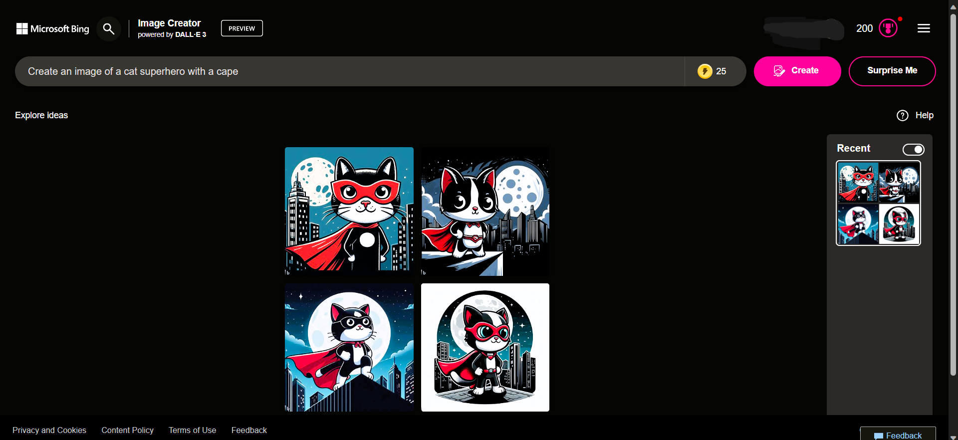 AI art example - Bing Image Creator - generated by DALL-E 3