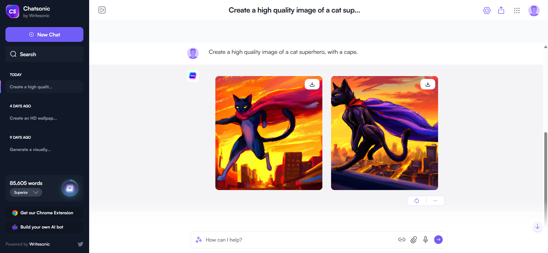 AI image generated by Chatsonic - DALL-E 3 model