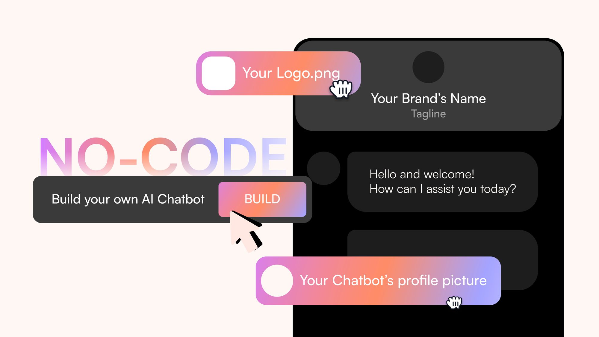 No-code AI chatbot builders
