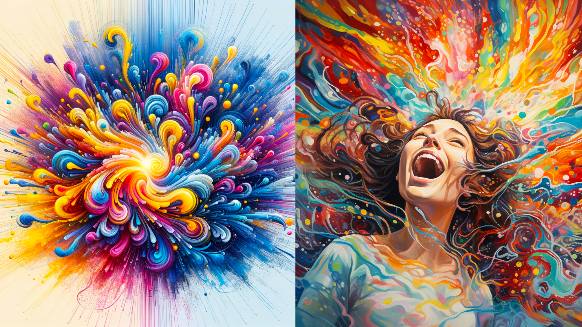 Abstract concepts - dall-e 3 vs midjourney