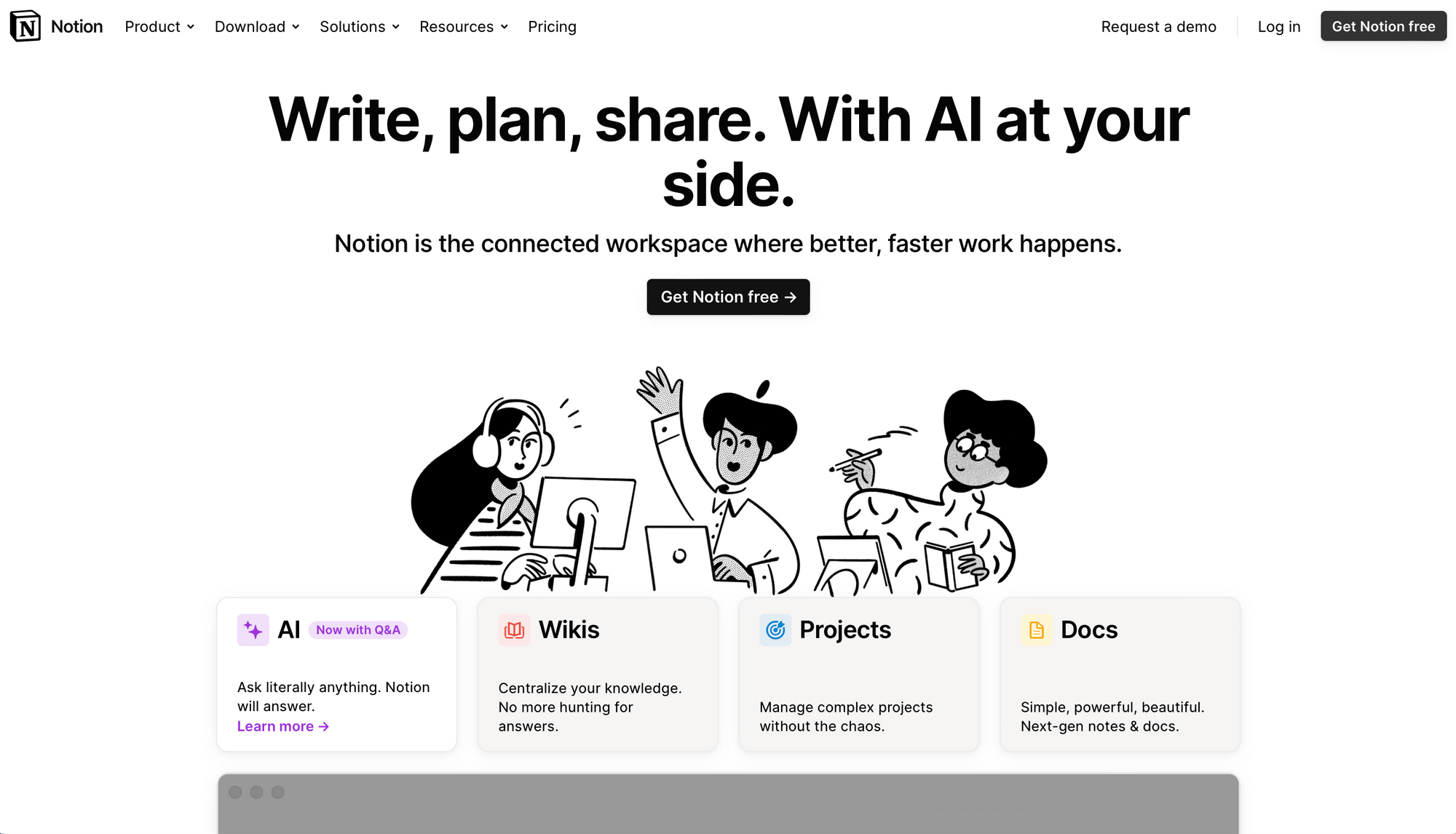 Notion - Free writing apps