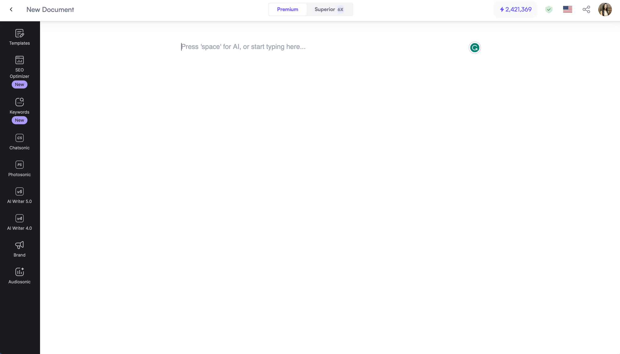 Sonic Editor - Free writing apps