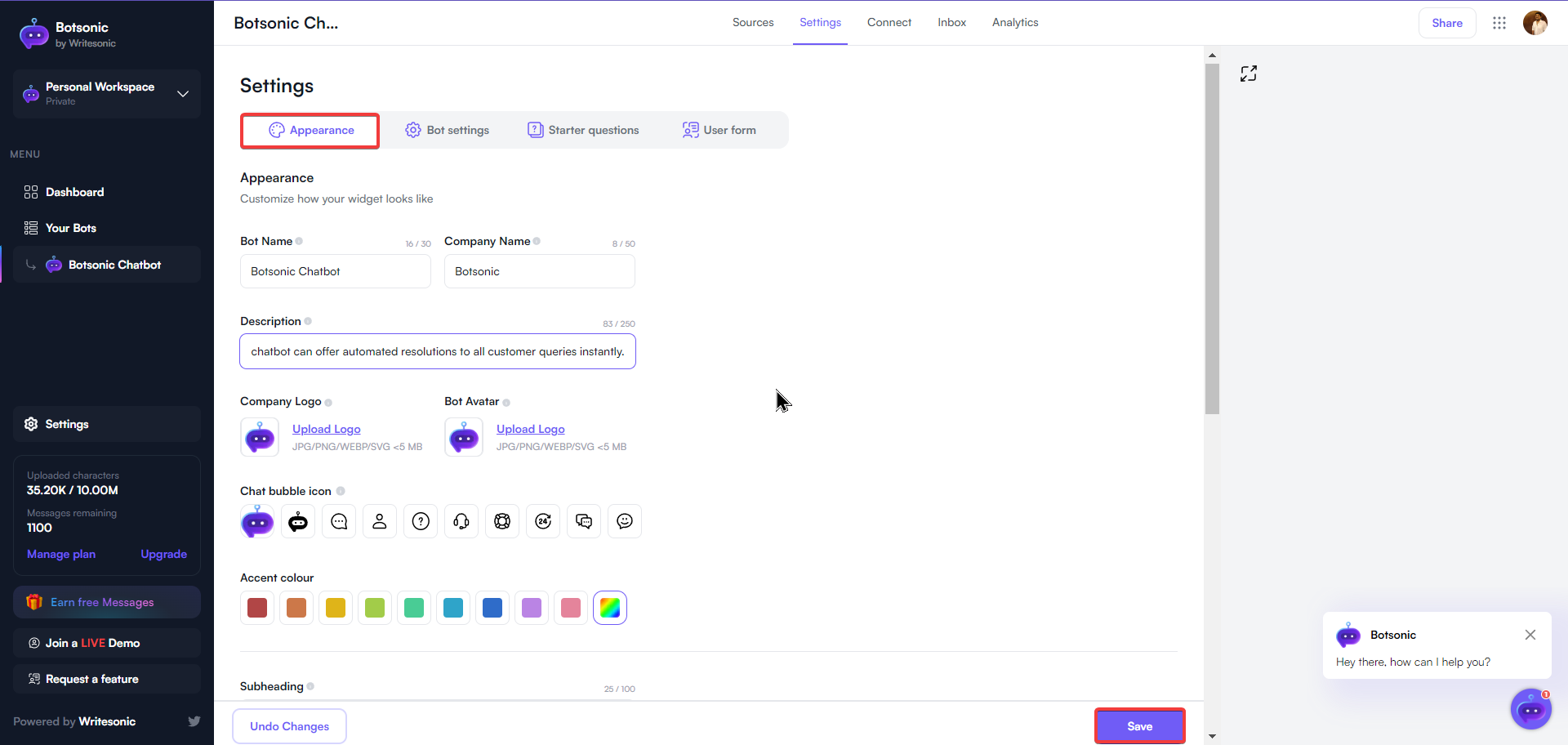 how to make an AI chatbot