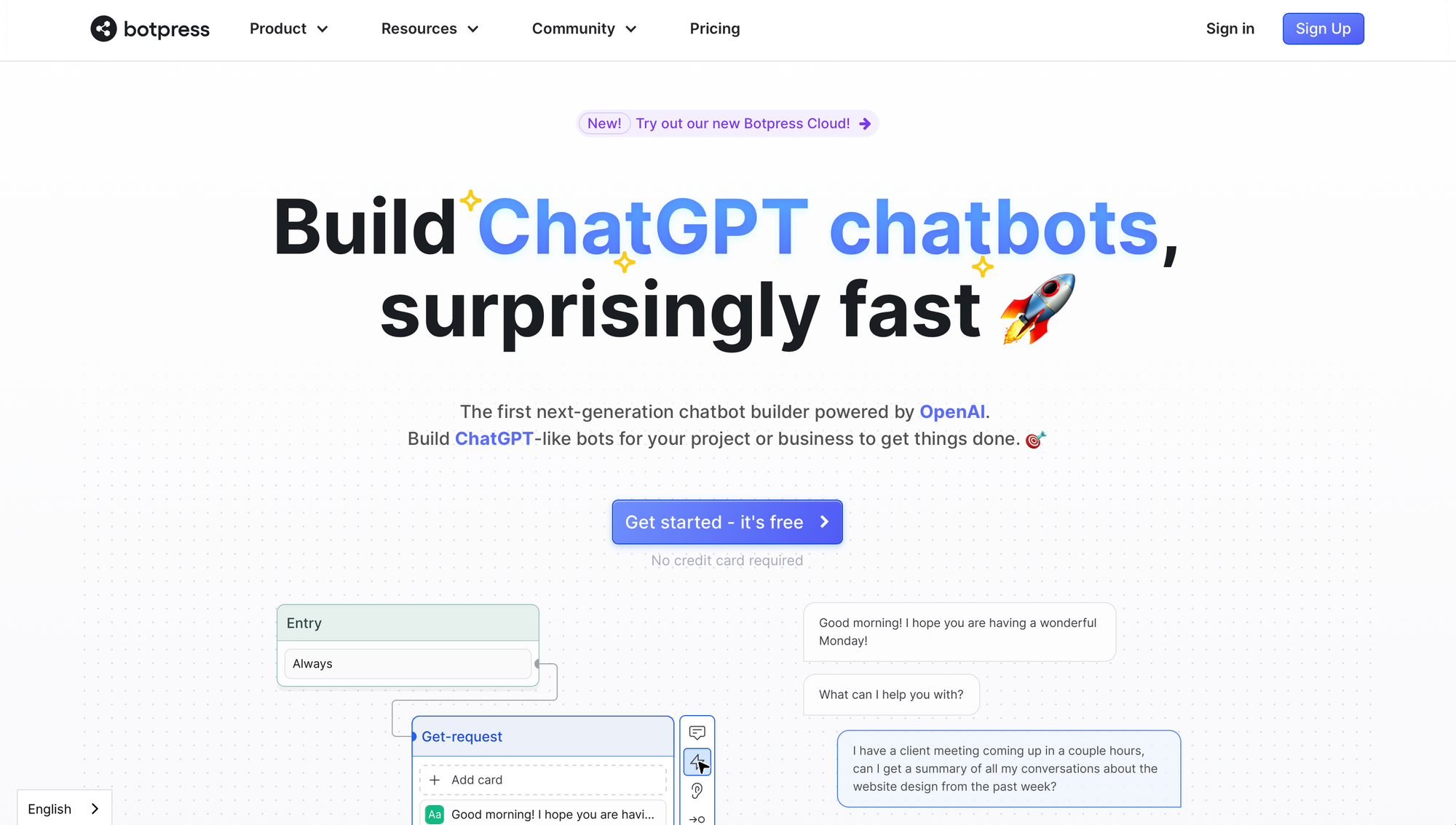 Botpress - Chatbase Alternatives