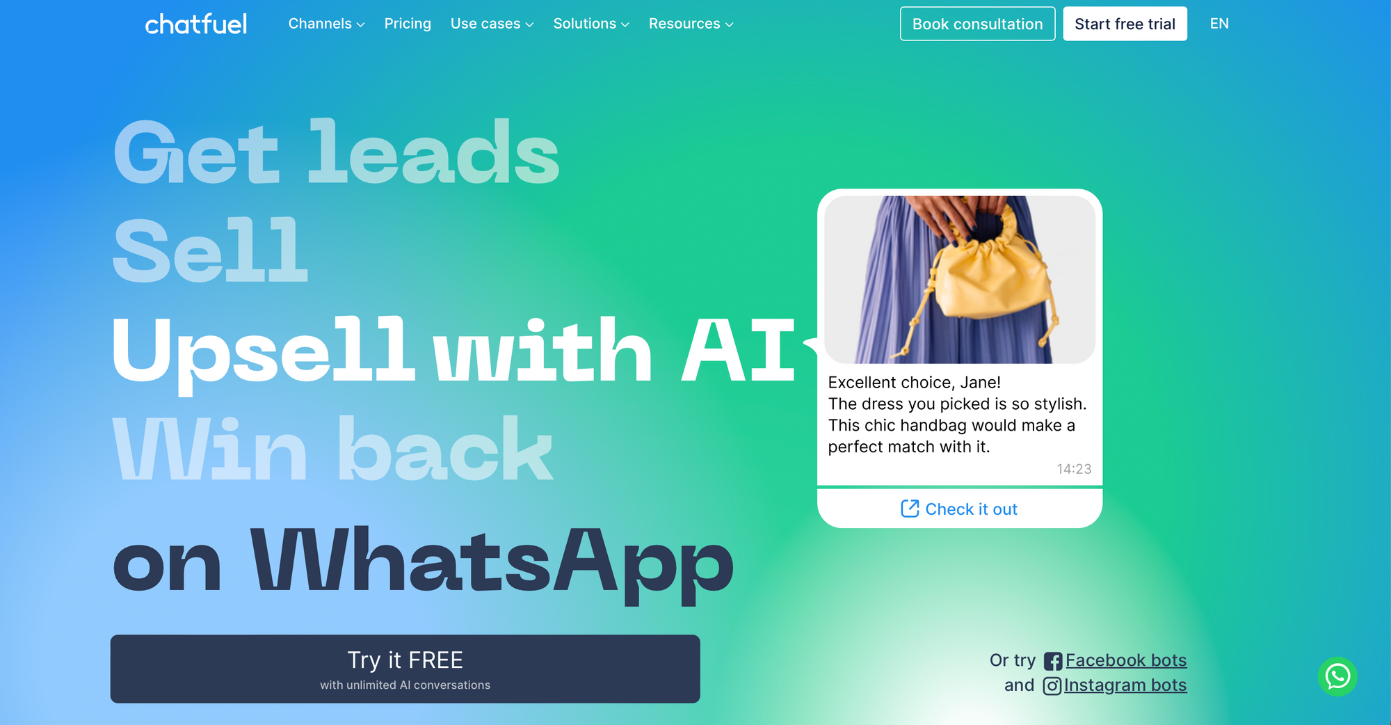 Chatfuel - Chatbase Alternatives