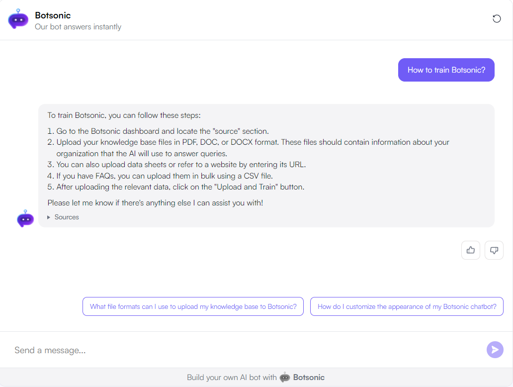 how to make a chatbot