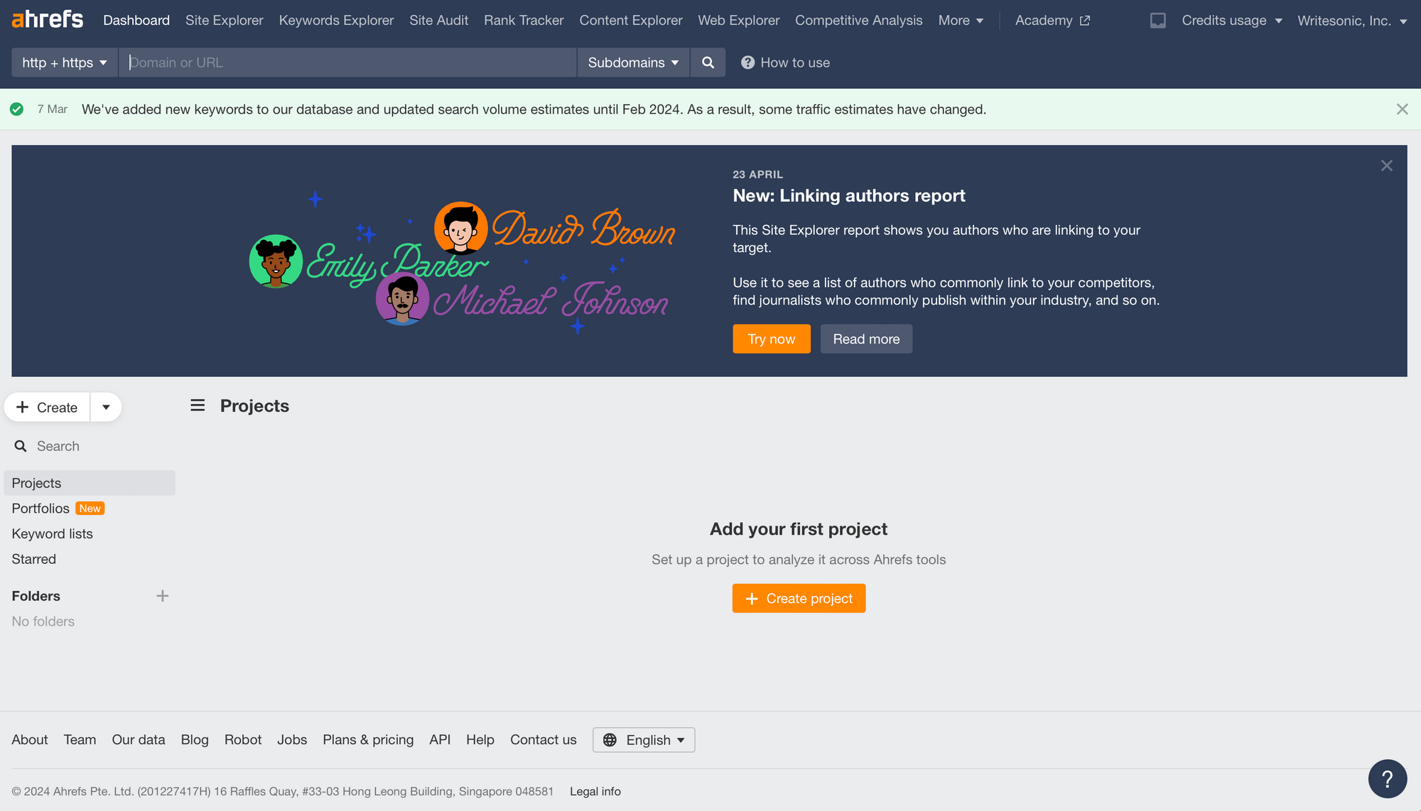Ahrefs - Best SEO competitor analysis tools