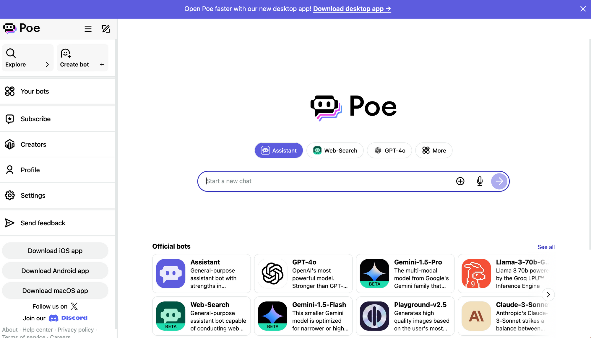 Poe - Best ChatGPT Alternatives