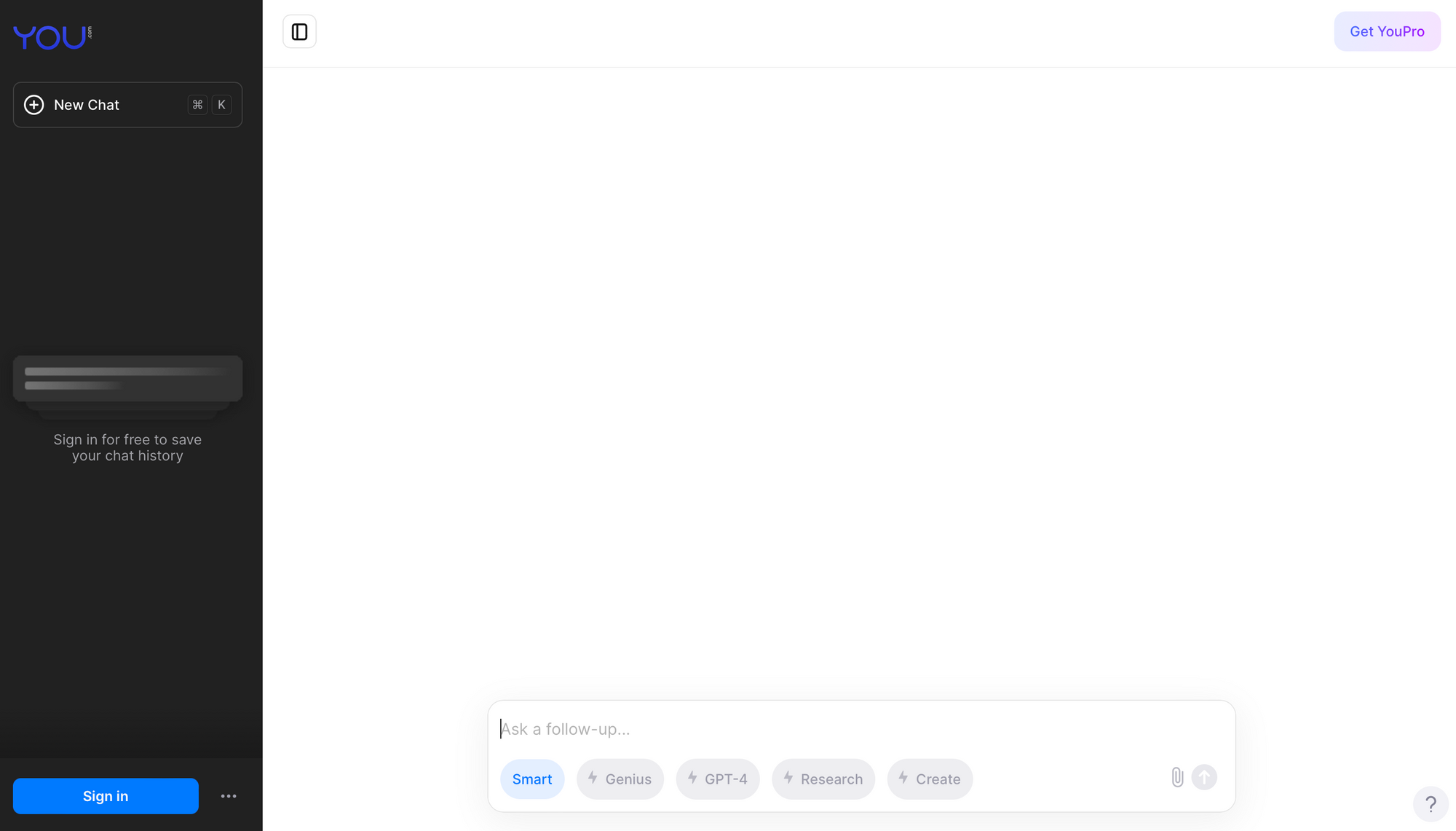 YouChat - Best ChatGPT Alternatives