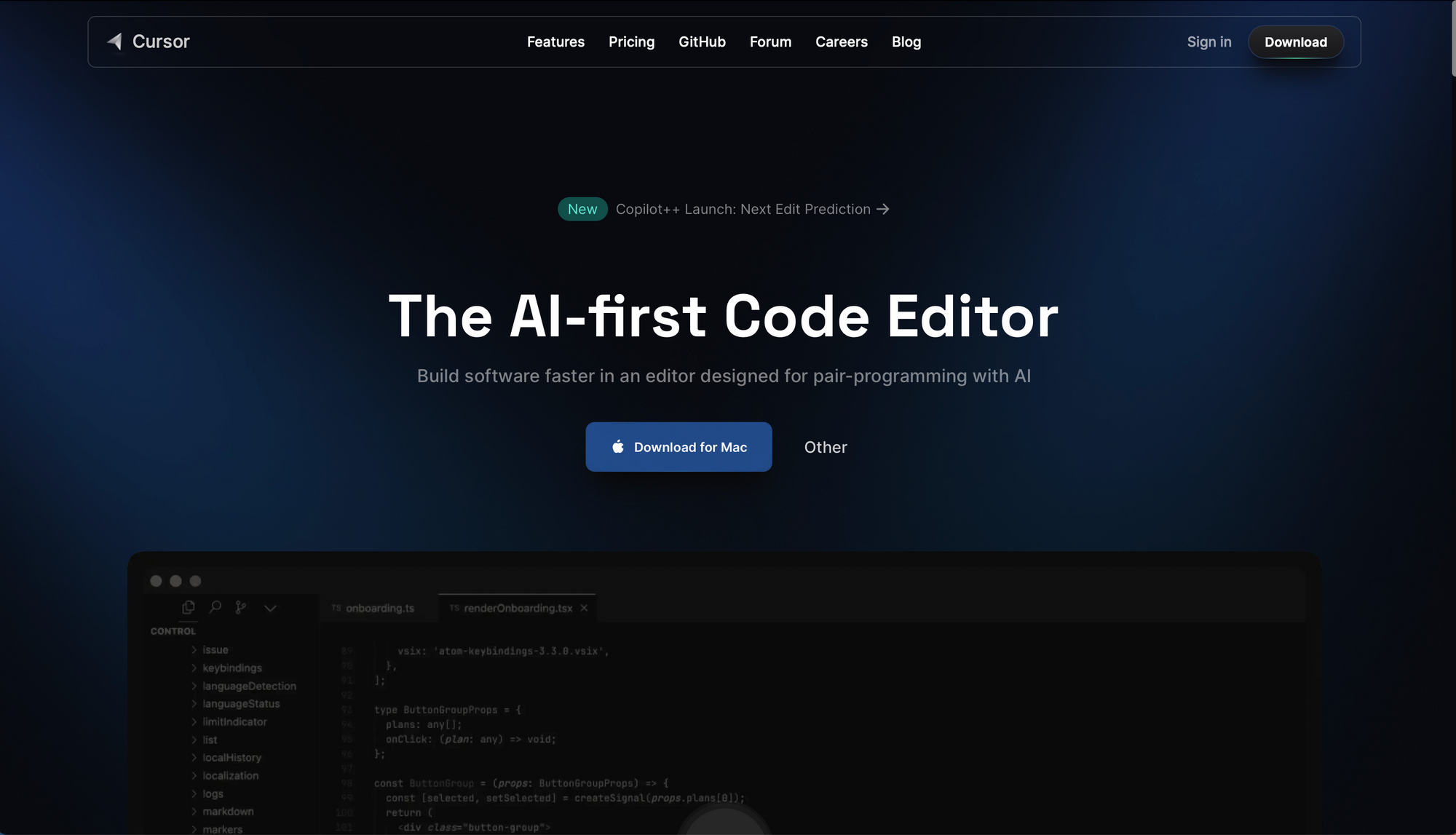 Cursor AI - Best ChatGPT Alternatives