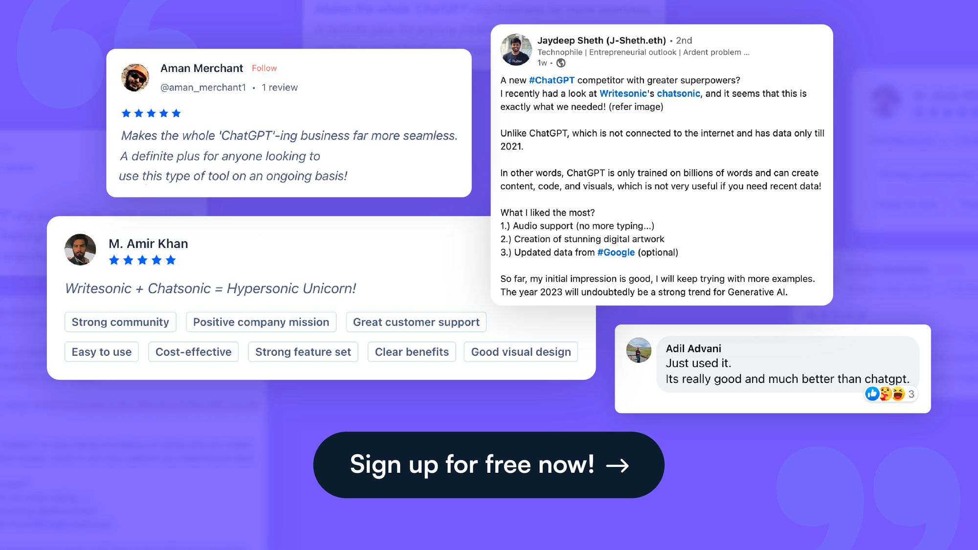 Chatsonic Reviews - Best ChatGPT Alternatives