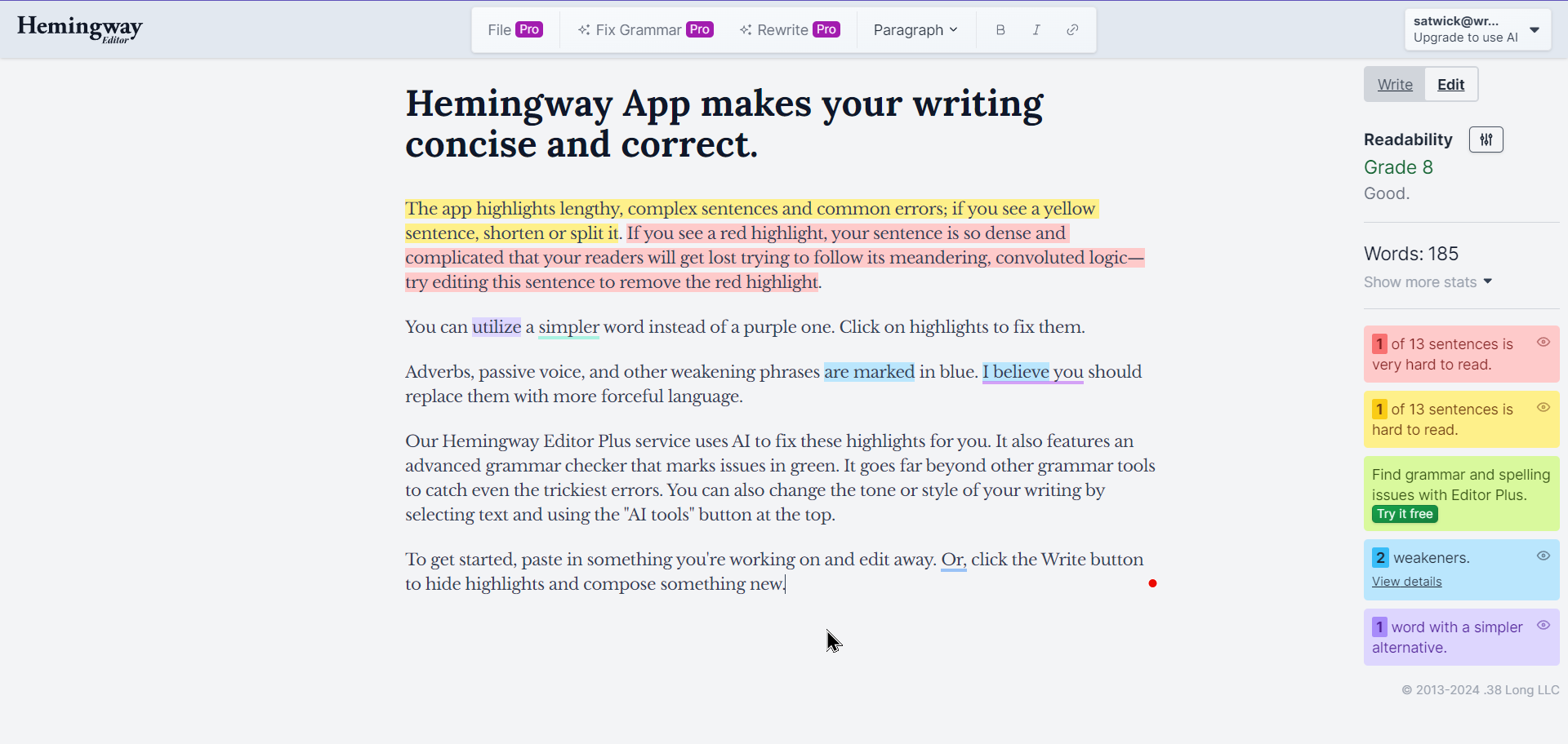 Best content writing tools for SEO
