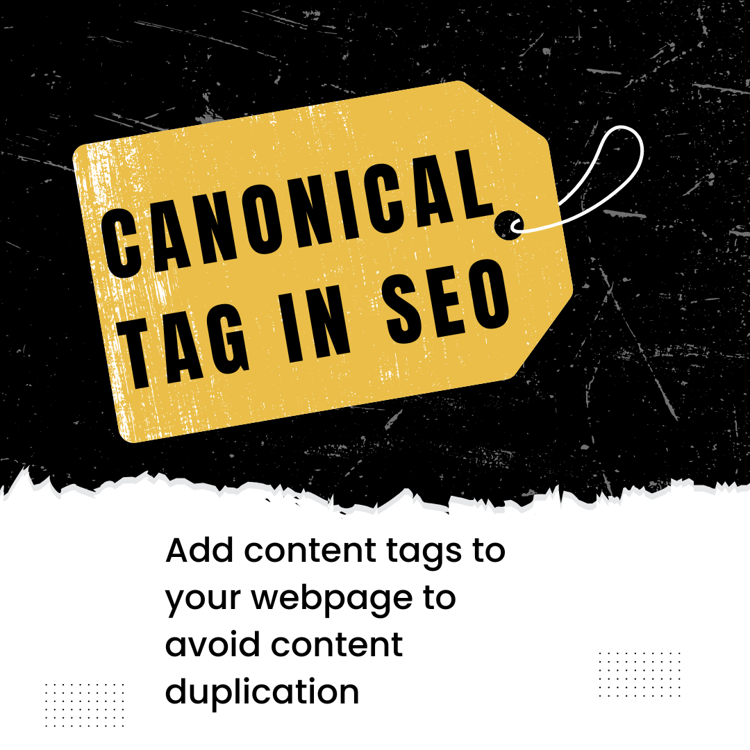 add canonical tags to webpage to avoid content duplication