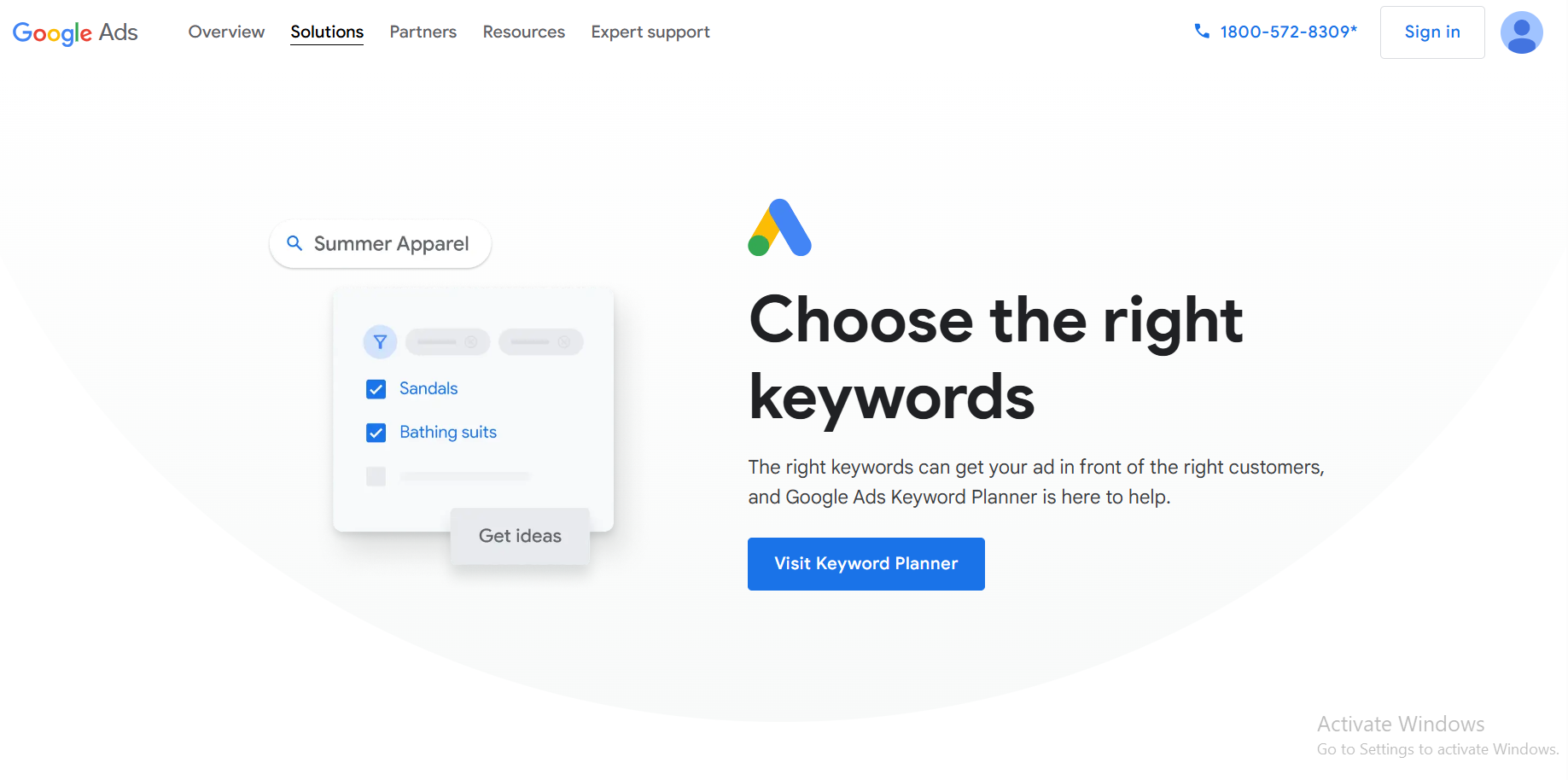 keyword planner for advertisers and SEO professionals