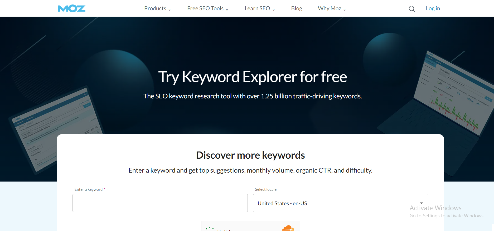 excellent tool for discovering keywords