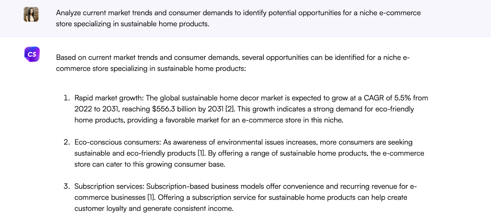 Chatsonic prompt - ChatGPT prompts for e-commerce