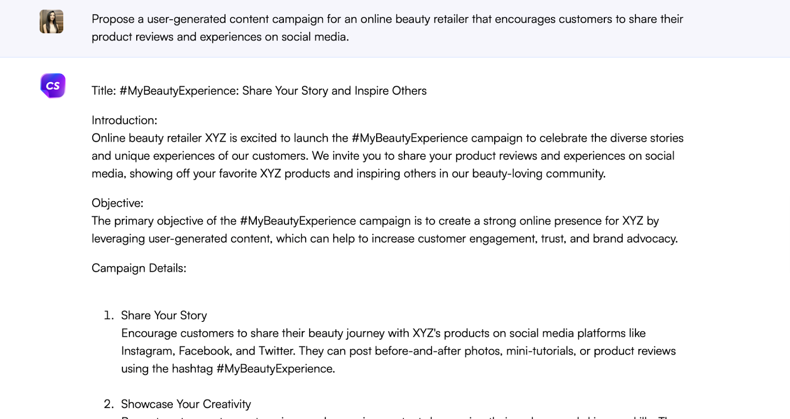 Chatsonic prompt - ChatGPT prompts for e-commerce