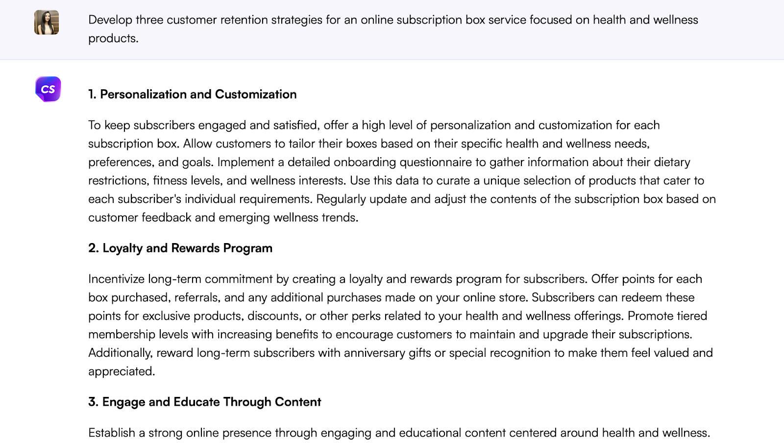 Chatsonic prompt - ChatGPT prompts for e-commerce