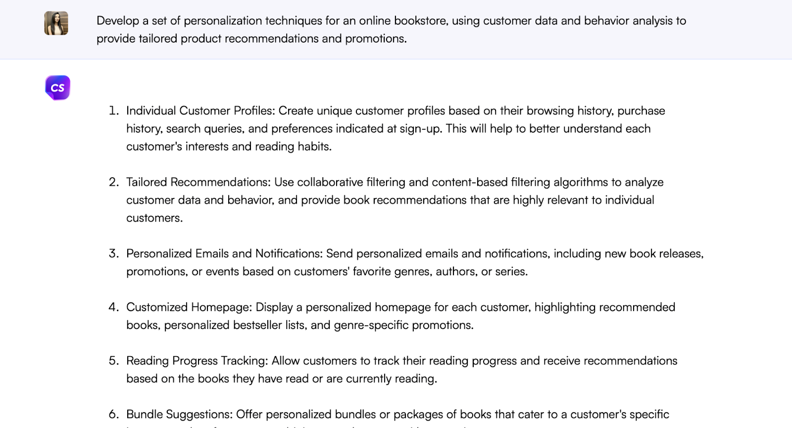 Chatsonic prompt - ChatGPT prompts for e-commerce