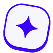Blog purple star icon