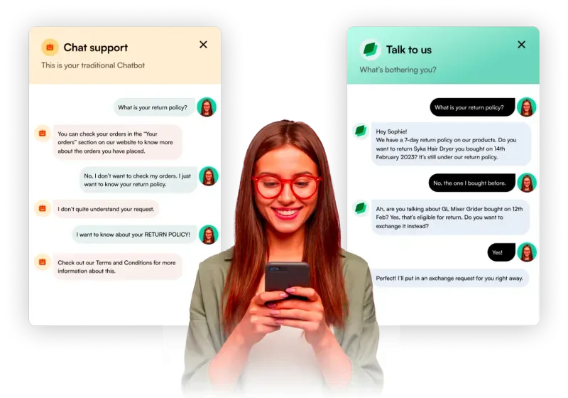 Say goodbye to boring customer support chatbots