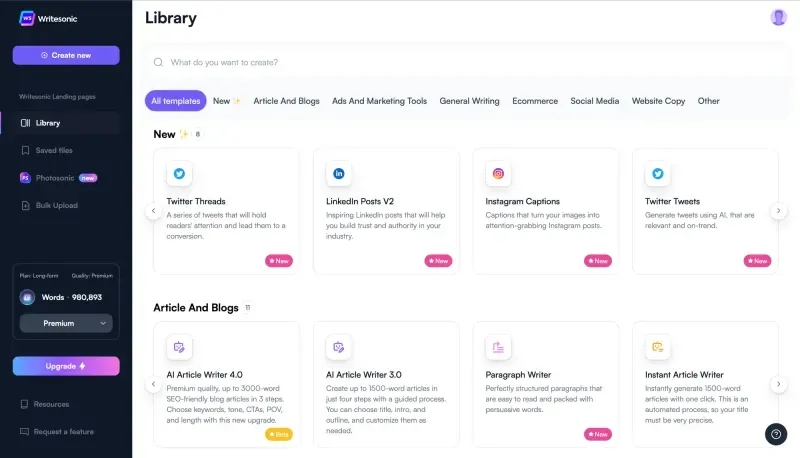 Easy to navigate and create, user interface (self-serve)