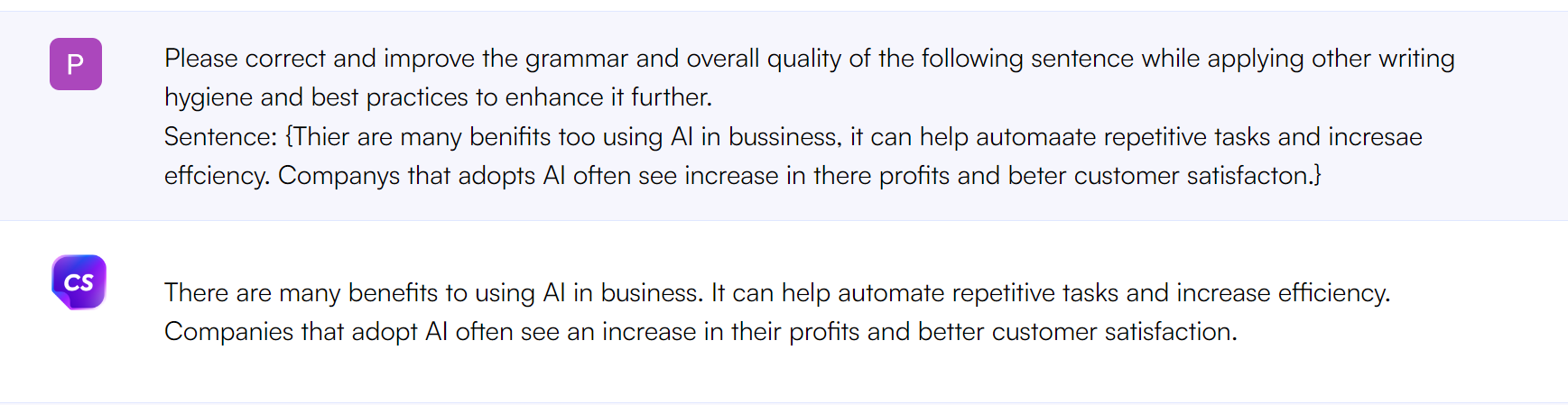 Error-free AI content on Chatsonic